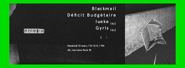 blackmail deficit budgetaire